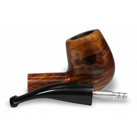 Cachimbo Elite Curvo (Filtro Permanente) Piteira Chifre - 0147-34